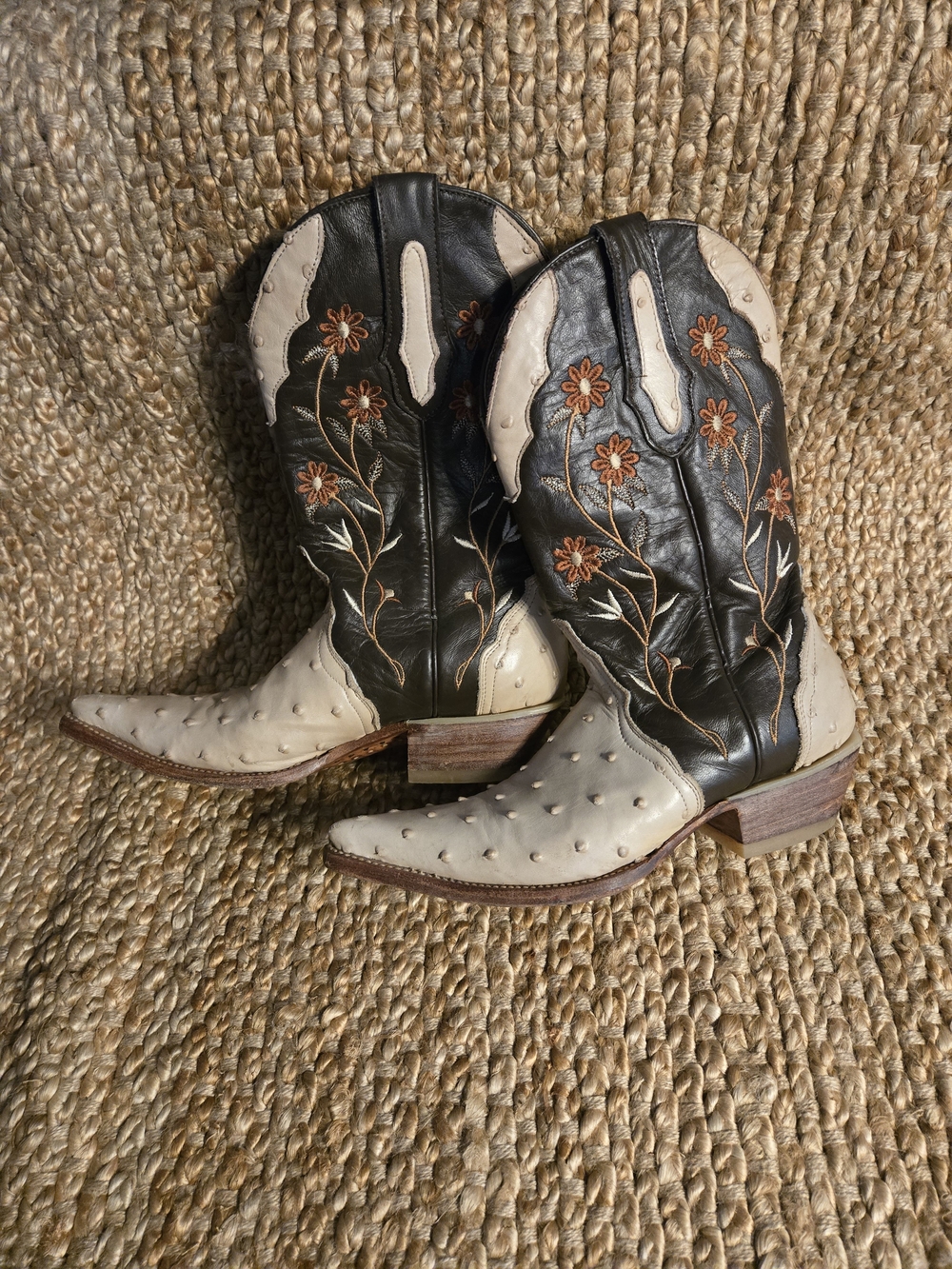 D'Jesus Brown Leather Boots - Tan
